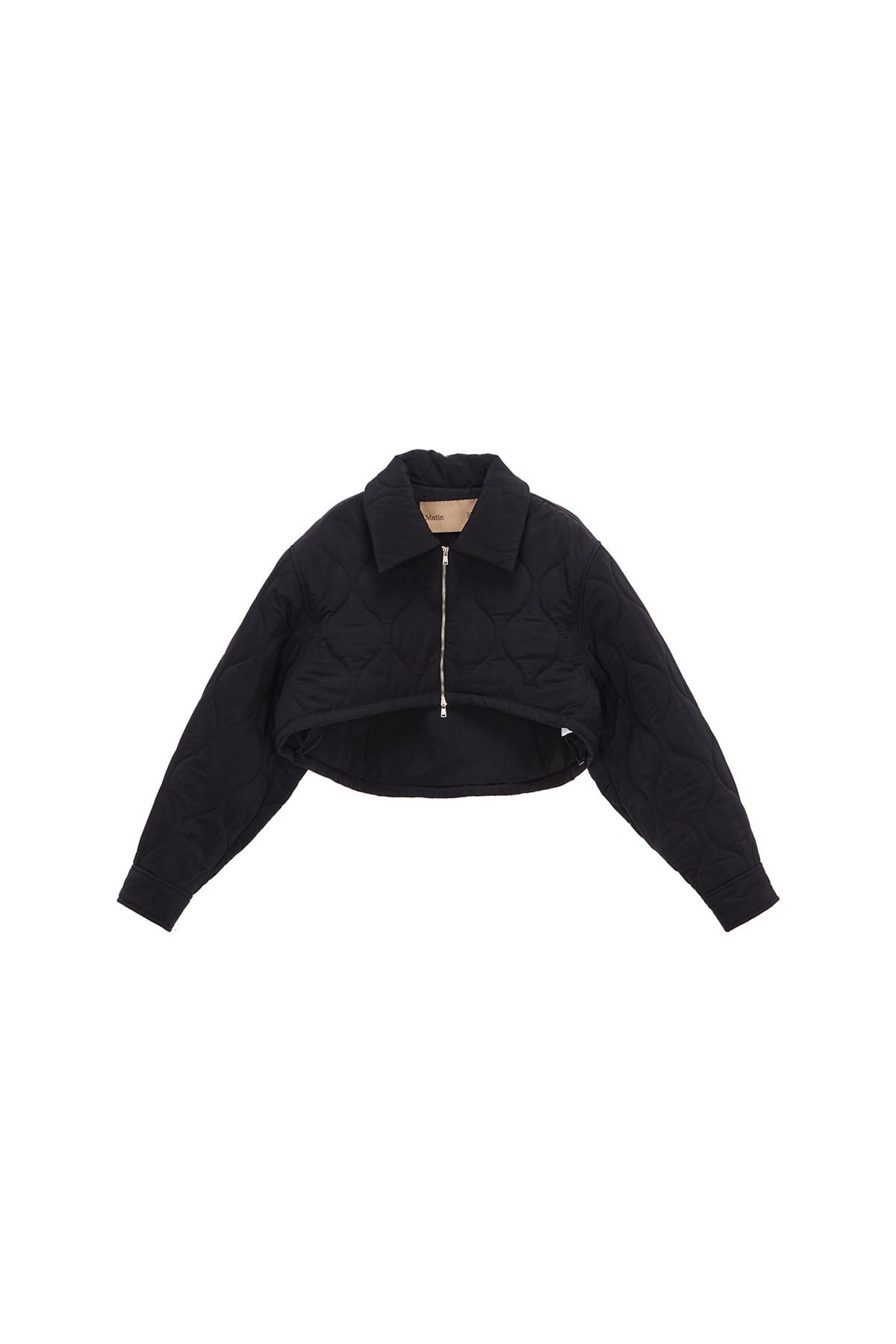 Matin Kim - Bolero Short Padding Jumper (Black) product image 1 | TRAB K-Fashion Australia