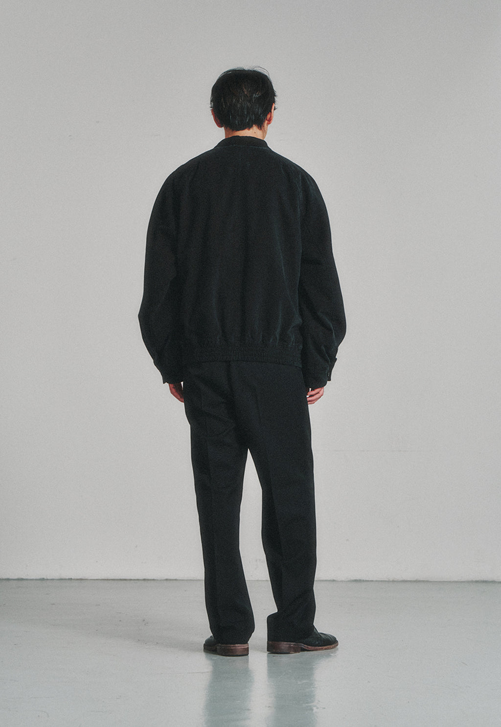 Art if acts - Washed Cotton Harrington Jacket (Black) product image 4 | TRAB K-Fashion Australia