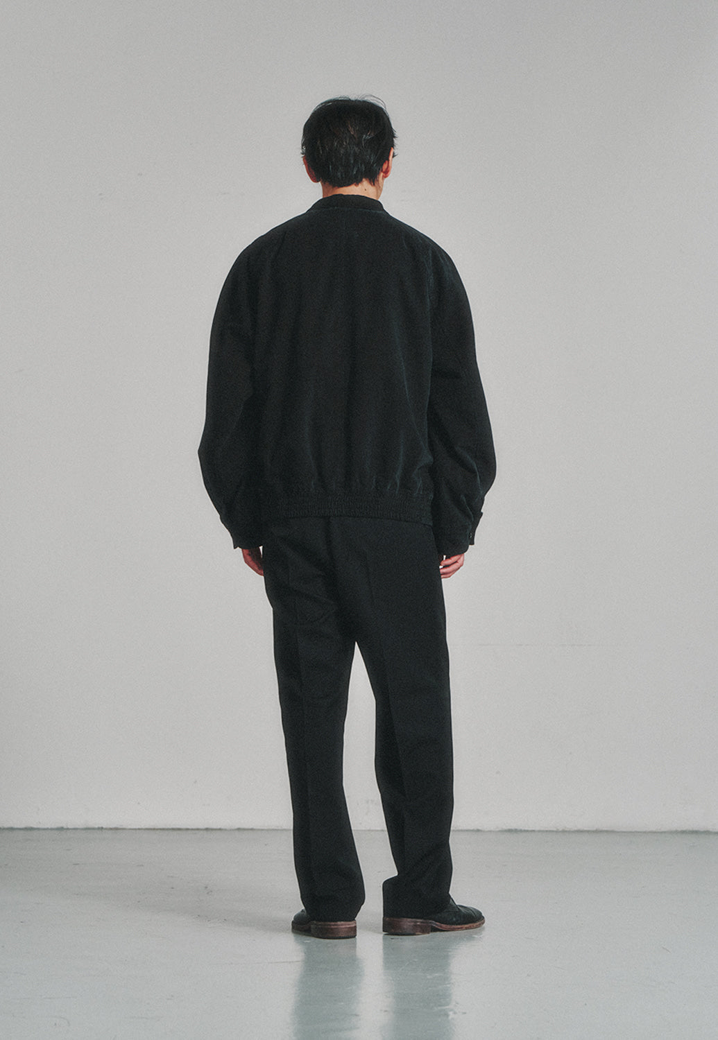 Art if acts - Washed Cotton Harrington Jacket (Black) product image 4 | TRAB K-Fashion Australia