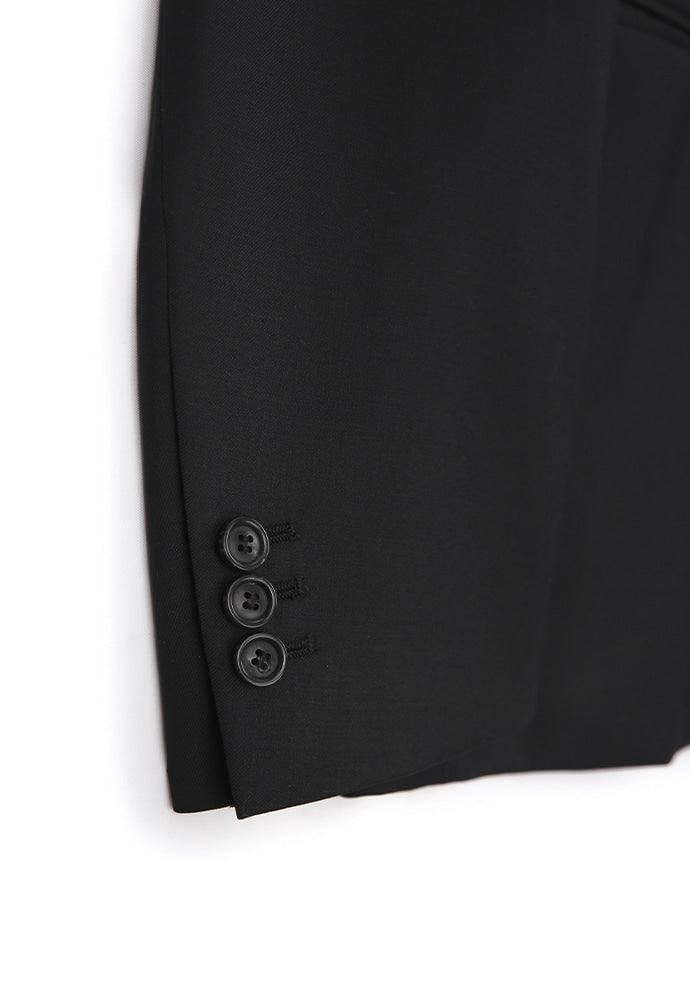 Tonywack - Tailored Double Breasted Blazer (Black) product image 12 | TRAB K-Fashion Australia