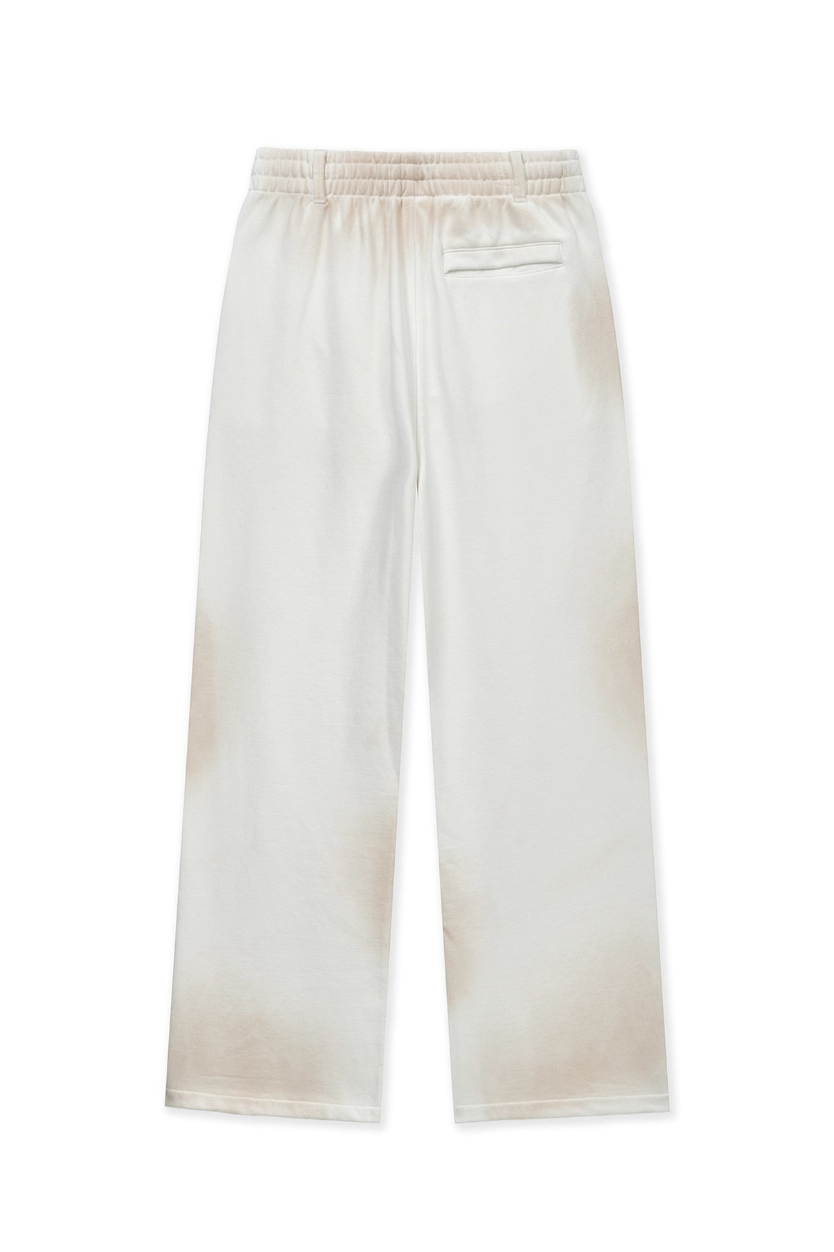 Matin Kim - Vintage Washed Logo Sweatpants (Ivory) product image 2 | TRAB K-Fashion Australia