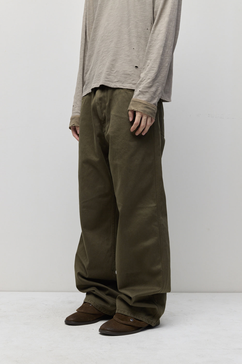 Hatchingroom - Serve Pants (Over Dyed Khaki) product image 12 | TRAB K-Fashion Australia
