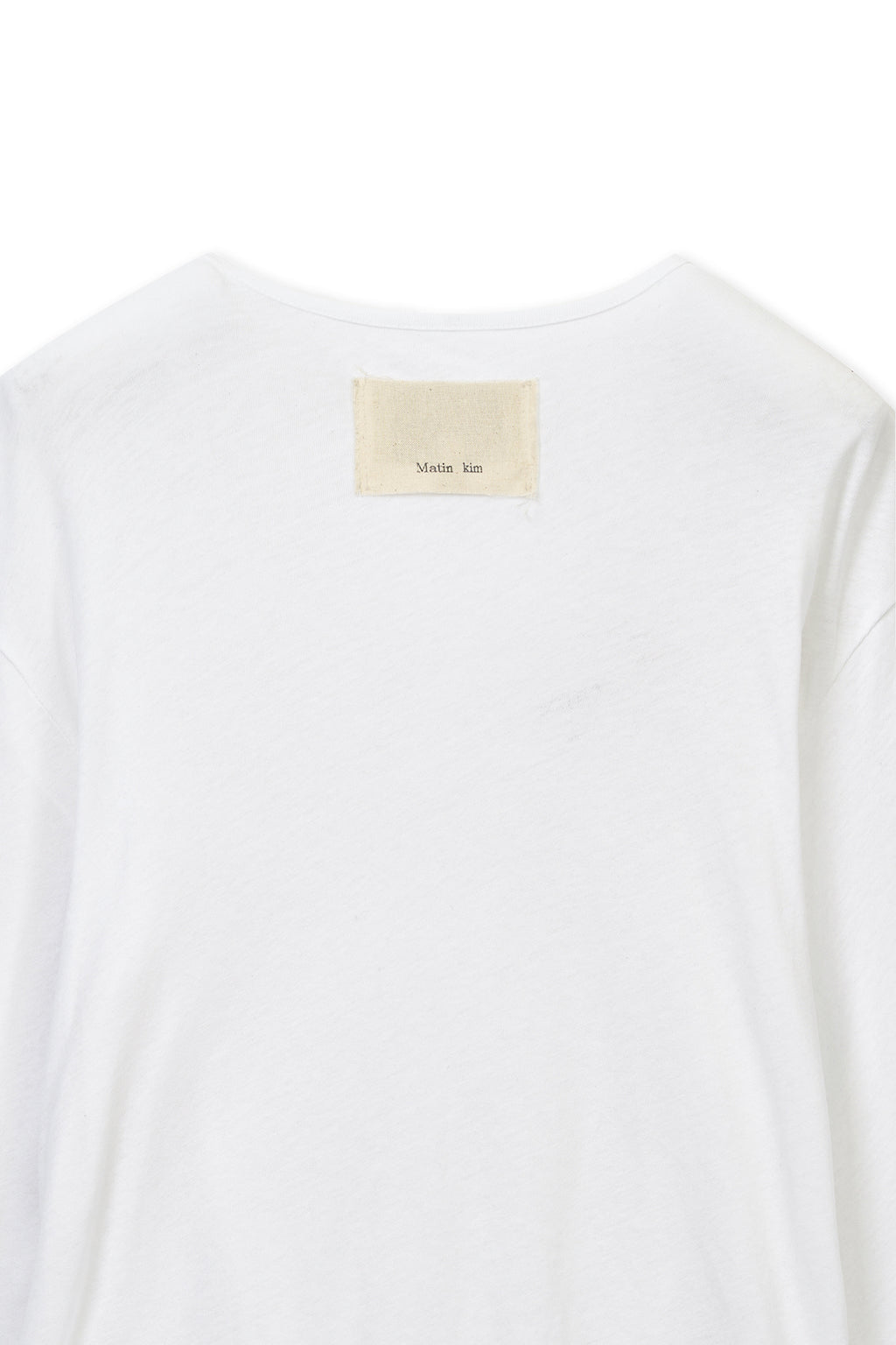 Matin Kim - Tied Drapery Top (White) product image 4 | TRAB K-Fashion Australia