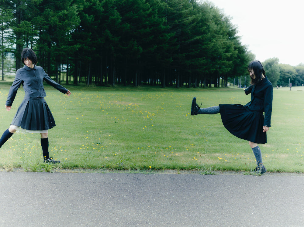 Coyseio - Ribbon Jacket (Grey) product image 4 | TRAB K-Fashion Australia