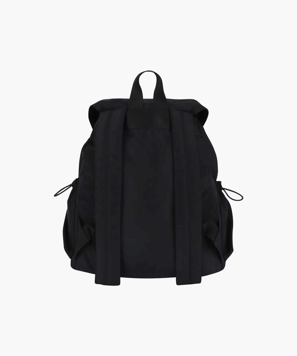 Marithe & Francois Girbaud - Classic Logo Flap Backpack (Black) product image 3 | TRAB K-Fashion Australia