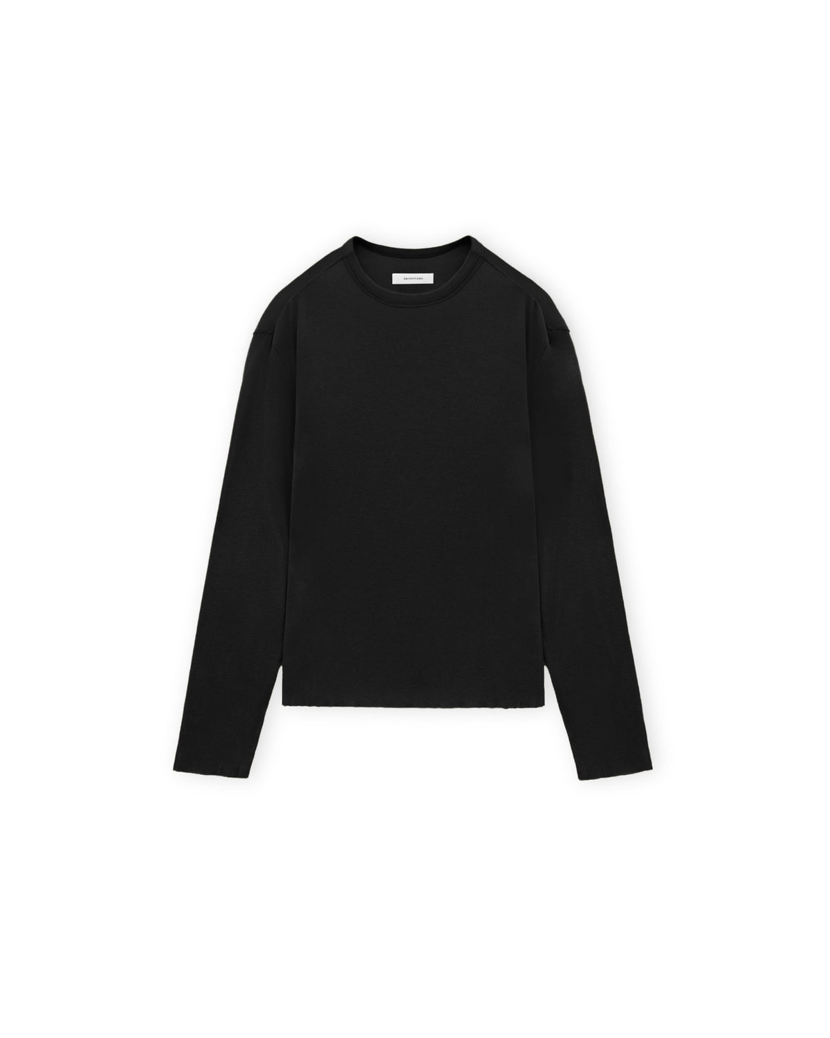 Brownyard - Cashmere Cut Off Long Sleeve (Black) product image 5 | TRAB K-Fashion Australia