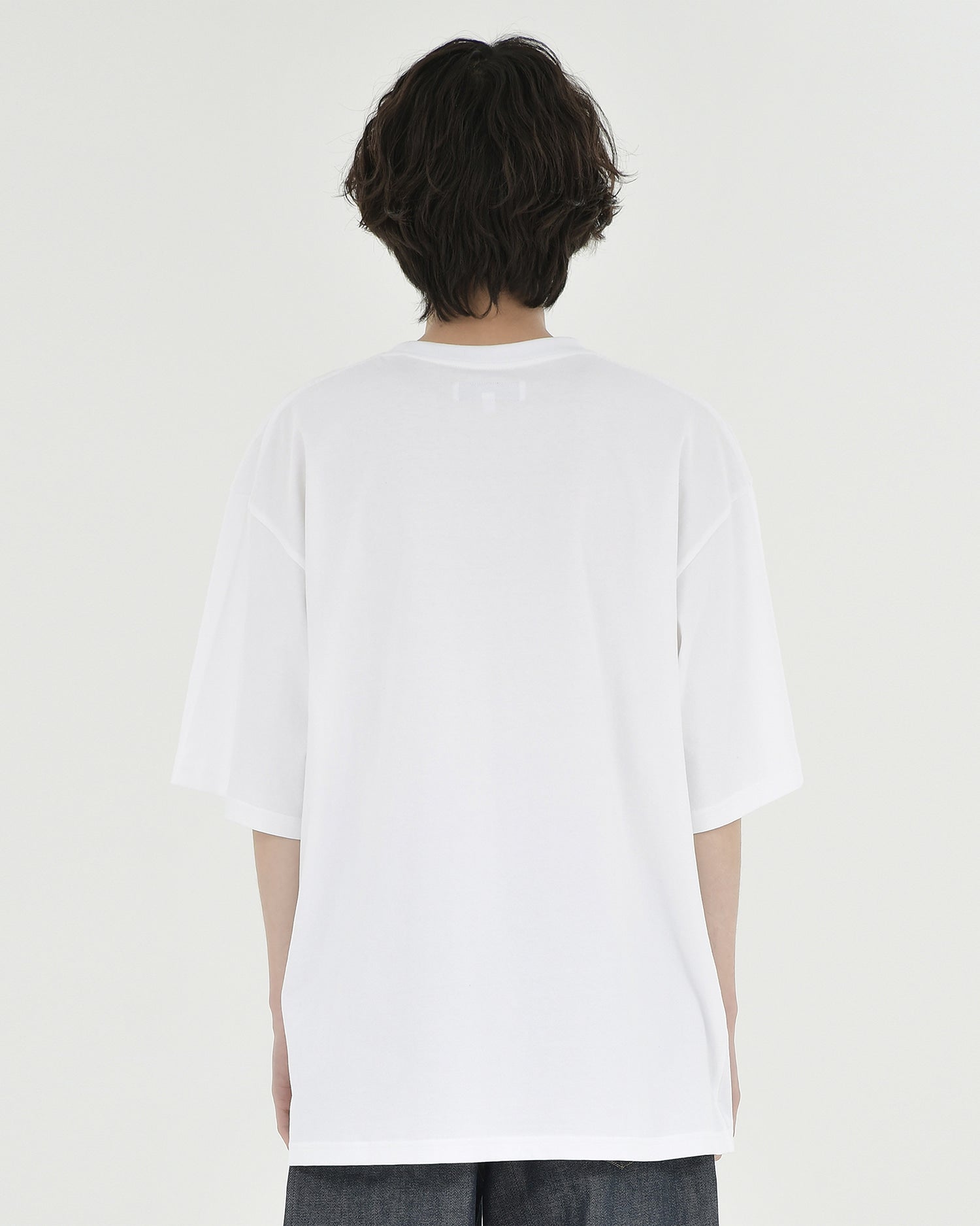 Brownyard - One Day T Shirt (White) product image 2 | TRAB K-Fashion Australia