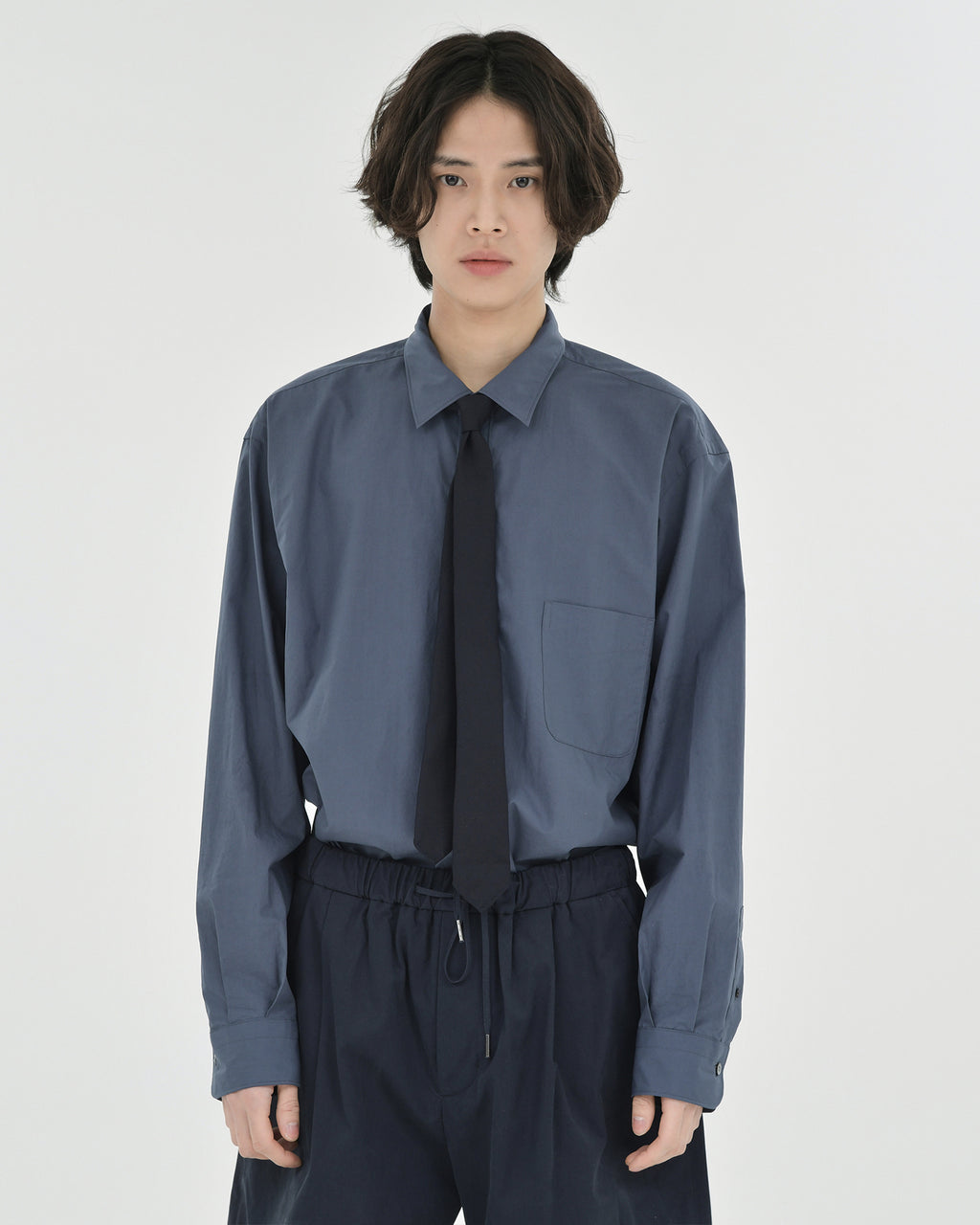 Brownyard - Essential Shirt (Charcoal) product image 4 | TRAB K-Fashion Australia