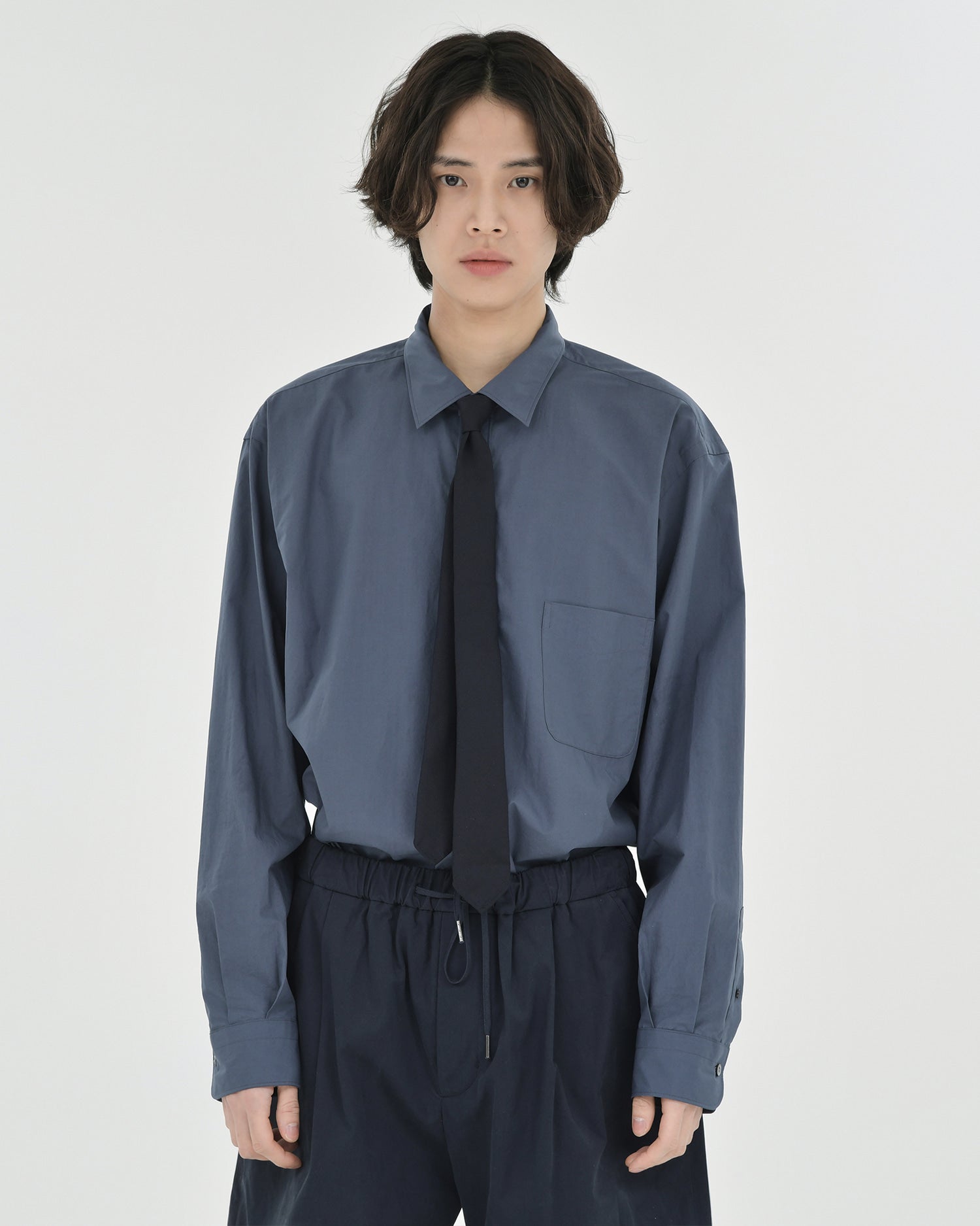 Brownyard - Essential Shirt (Charcoal) product image 4 | TRAB K-Fashion Australia