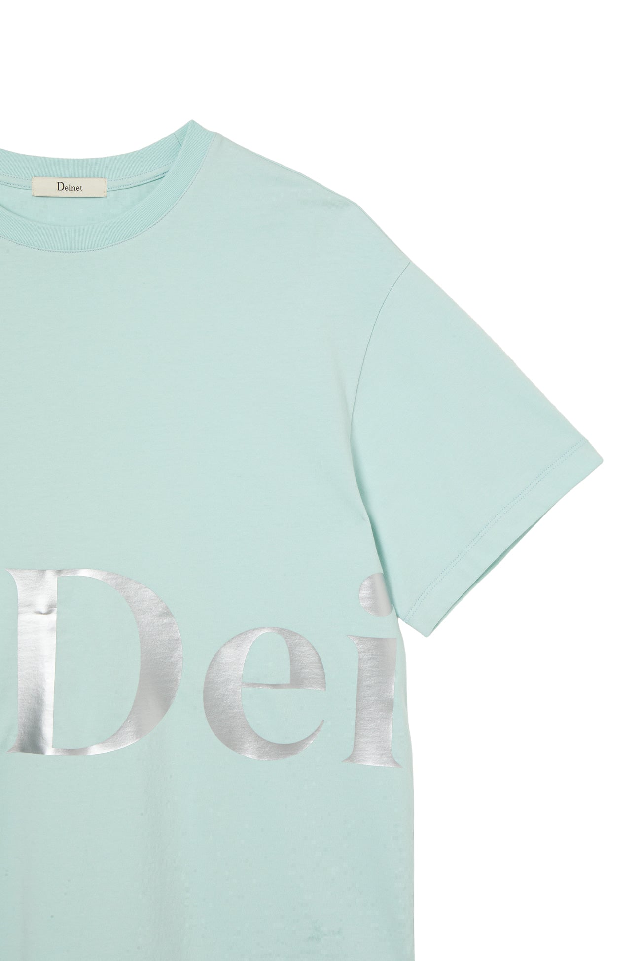 Deinet - Silver Logo T-Shirt (Mint) product image 5 | TRAB K-Fashion Australia