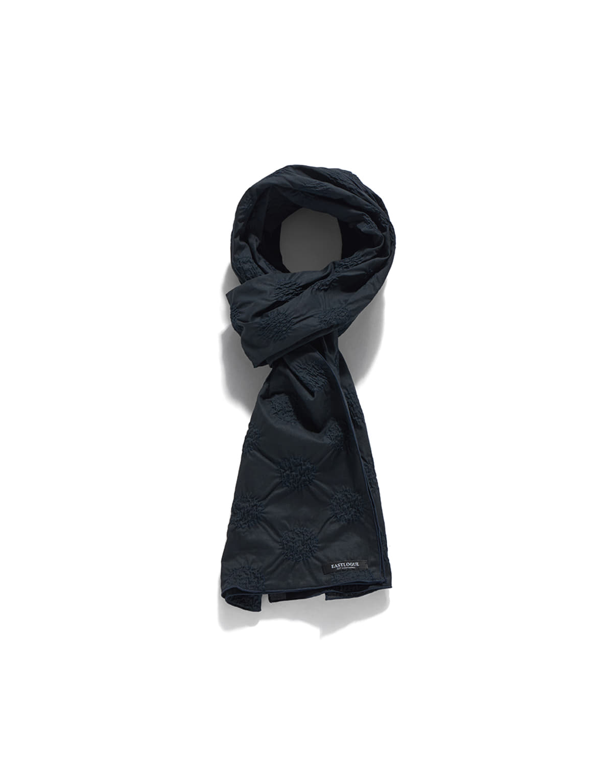 Eastlogue - Pattern Scarf (Navy Dot Embroidery) product image 6 | TRAB K-Fashion Australia