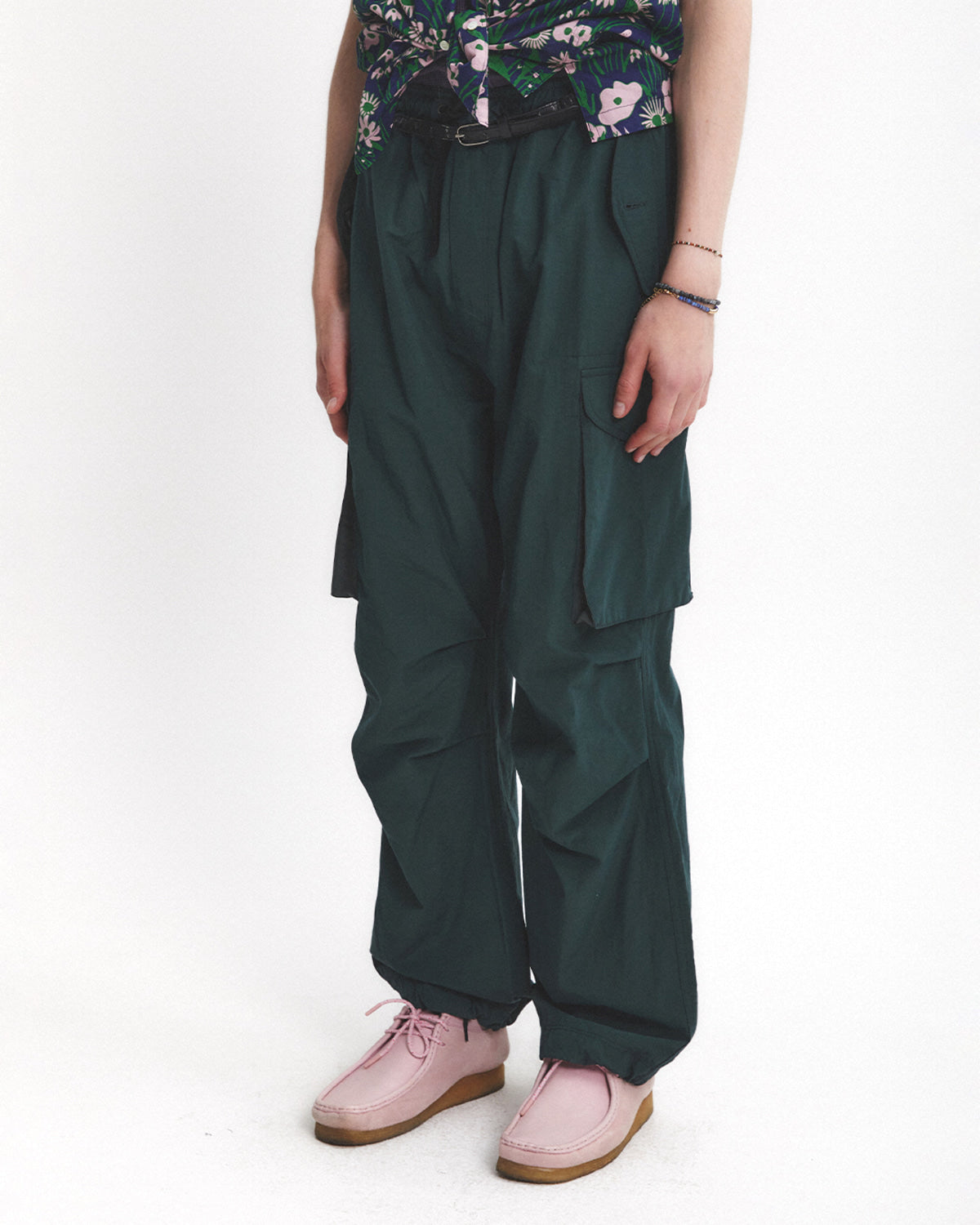 Eastlogue - Combat Easy Pants (Blue Green) product image 3 | TRAB K-Fashion Australia