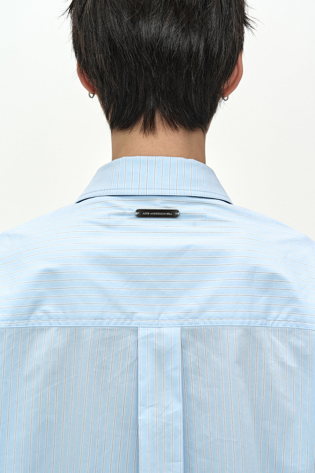 Andersson Bell - Maey Stripe Layered Shirt (blue Stripe) (Blue Stripe) product image 9 | TRAB K-Fashion Australia