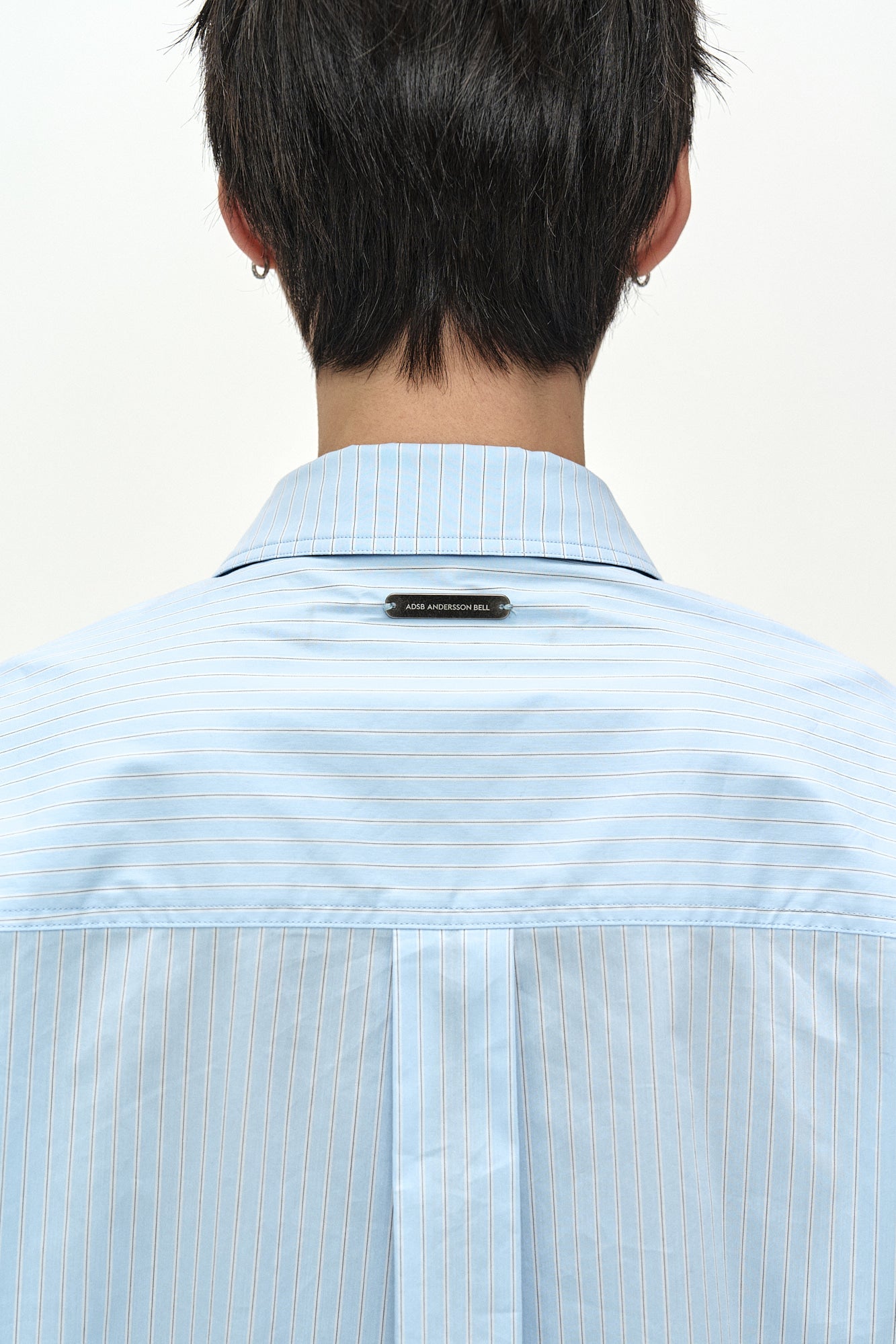 Andersson Bell - Maey Stripe Layered Shirt (blue Stripe) (Blue Stripe) product image 9 | TRAB K-Fashion Australia
