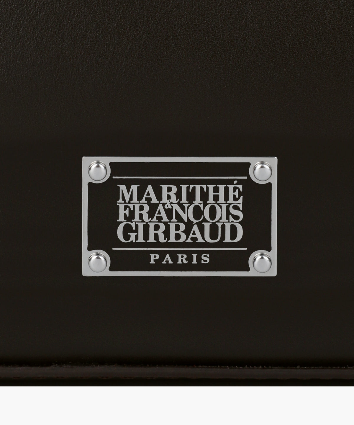 Marithe & Francois Girbaud - Classic Logo Square Cross Bag (Dark Brown) product image 5 | TRAB K-Fashion Australia