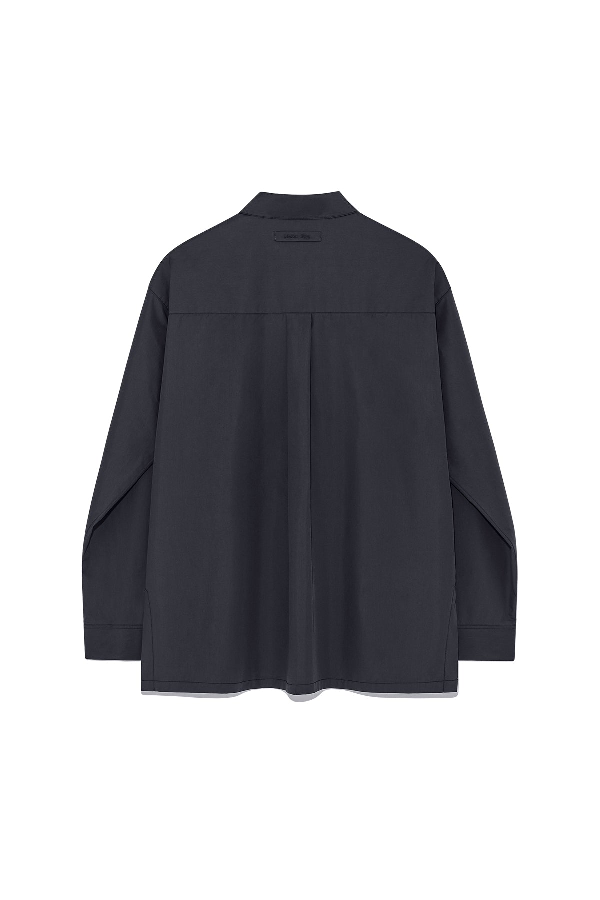 Matin Kim - Pocket Foldover Shirt (Charcoal) product image 2 | TRAB K-Fashion Australia