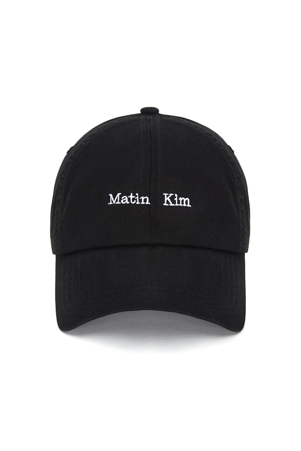 Matin Kim - Matin Mini Classic Logo Ball Cap (Black) product image 1 | TRAB K-Fashion Australia