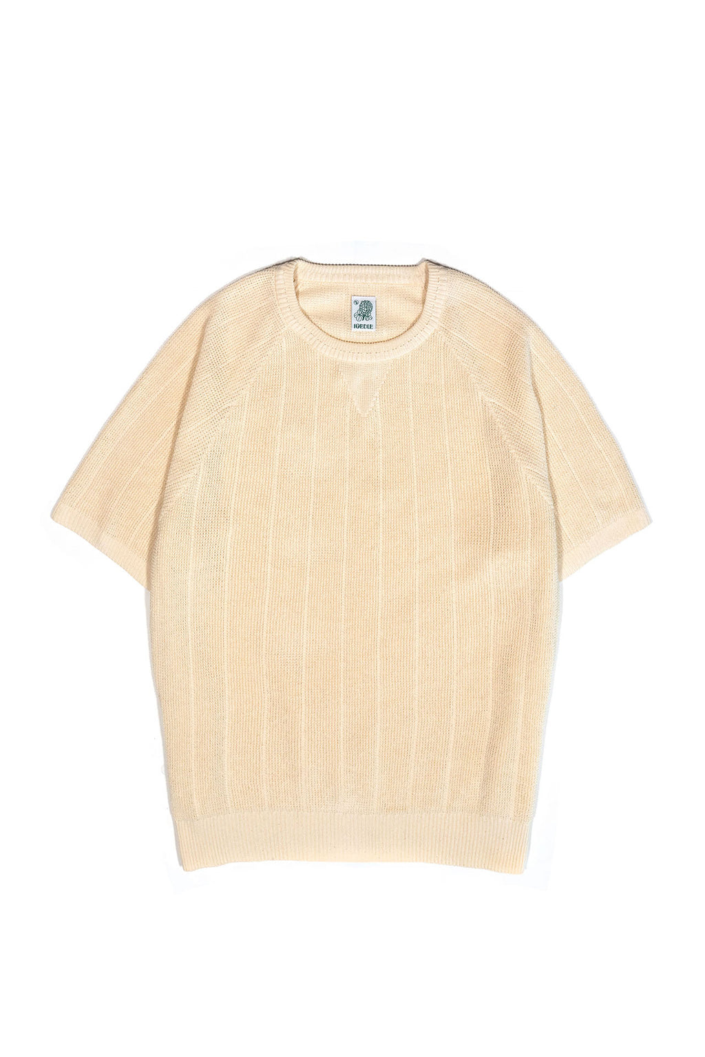 Ioedle - Waffle Raglan Short Sleeve Knit (Beige) product image 2 | TRAB K-Fashion Australia