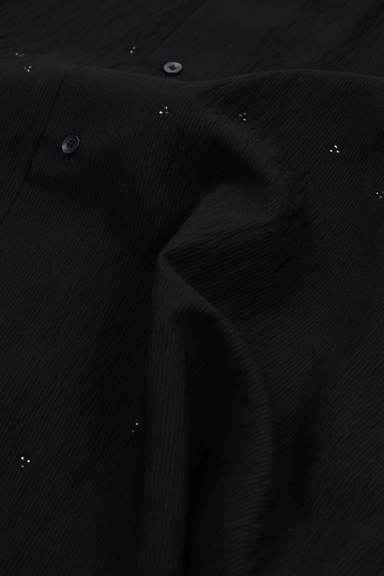 Stu - Crystal Stripe Shirt (Black) product image 20 | TRAB K-Fashion Australia