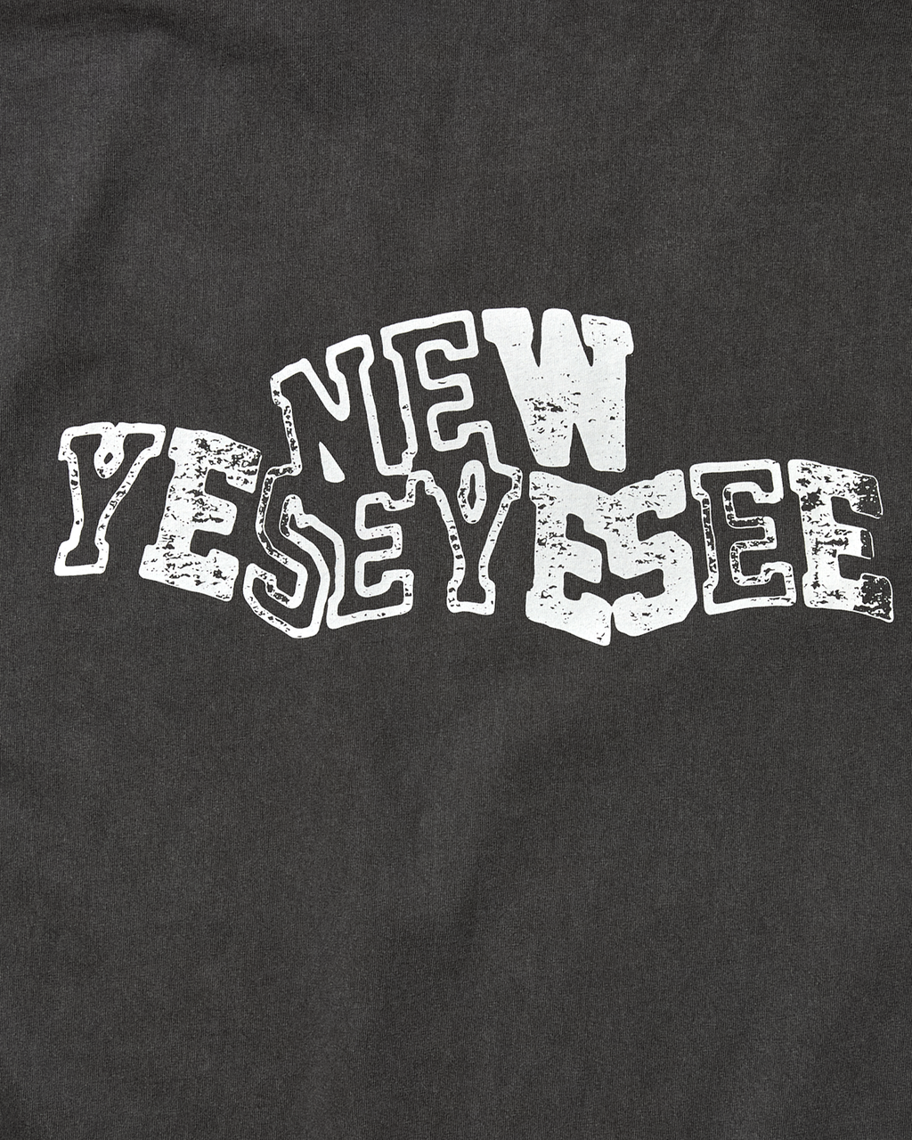 yeseyesee - YESEYESEE X NEWERA Dyed Arch Tee (Charcoal) product image 4 | TRAB K-Fashion Australia