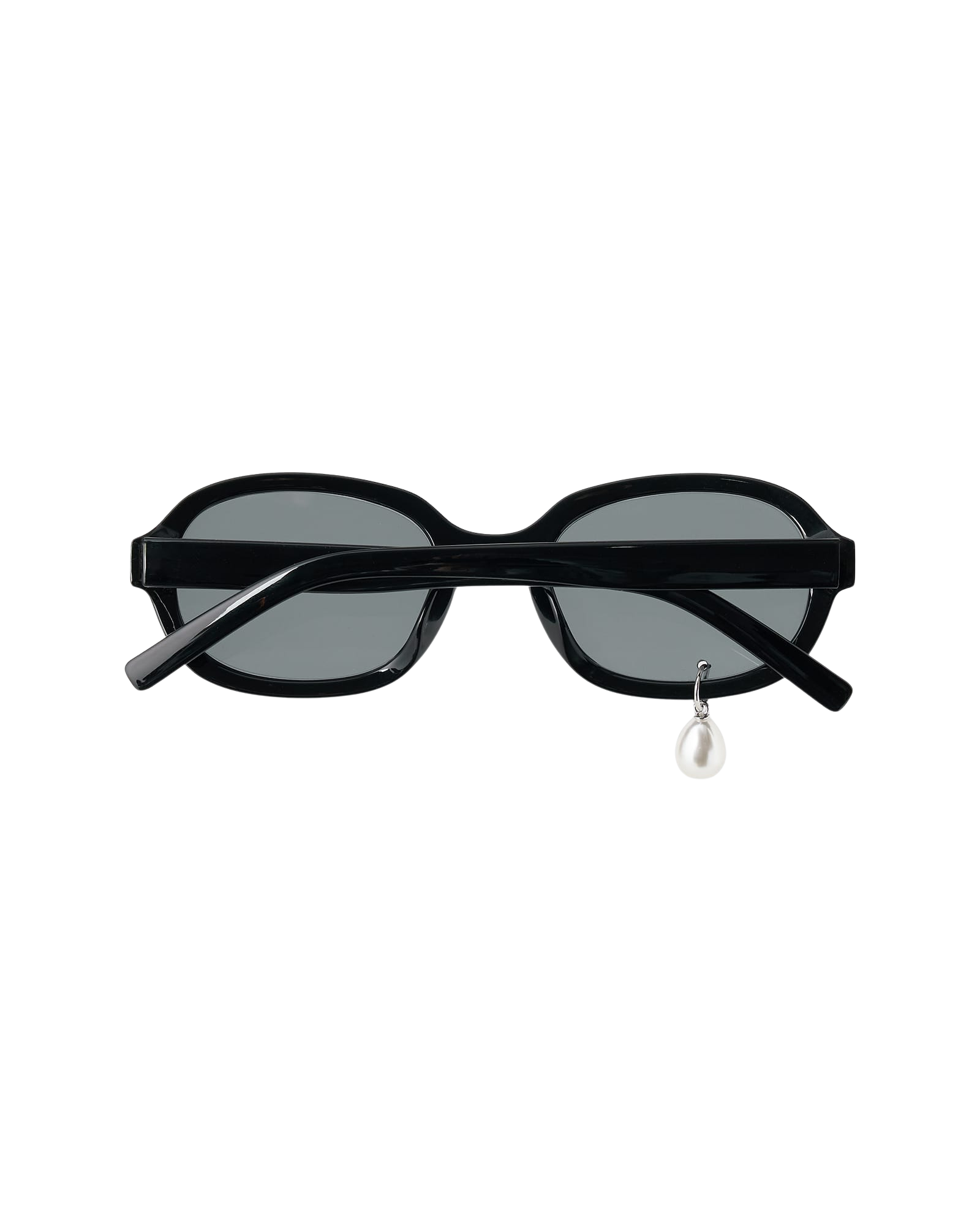 Kimhe Kim - Pearl Tear Round Sunglasses (Black) product image 11 | TRAB K-Fashion Australia