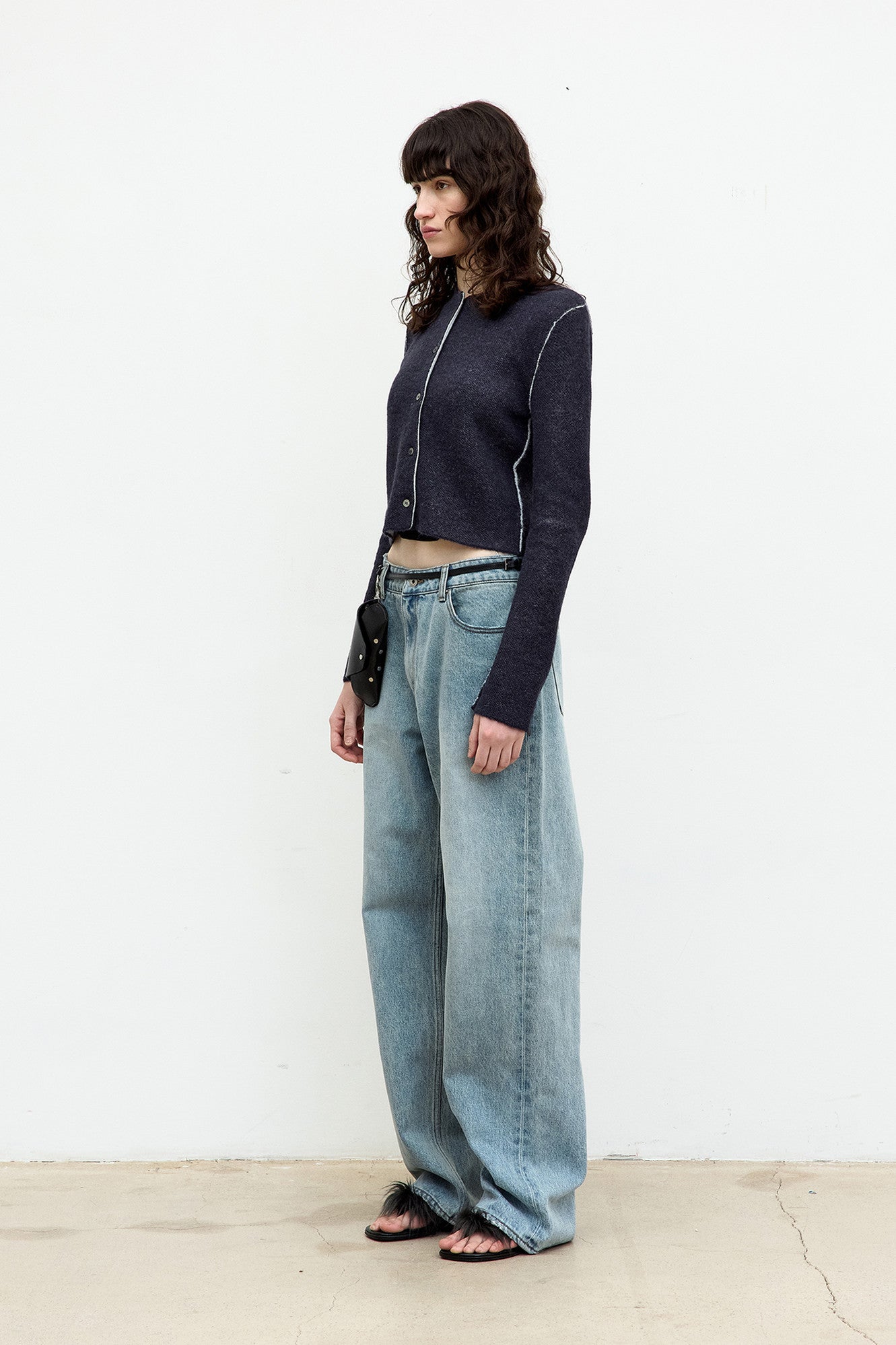 Coor - Damage Washed Jeans (Washed Blue) product image 3 | TRAB K-Fashion Australia