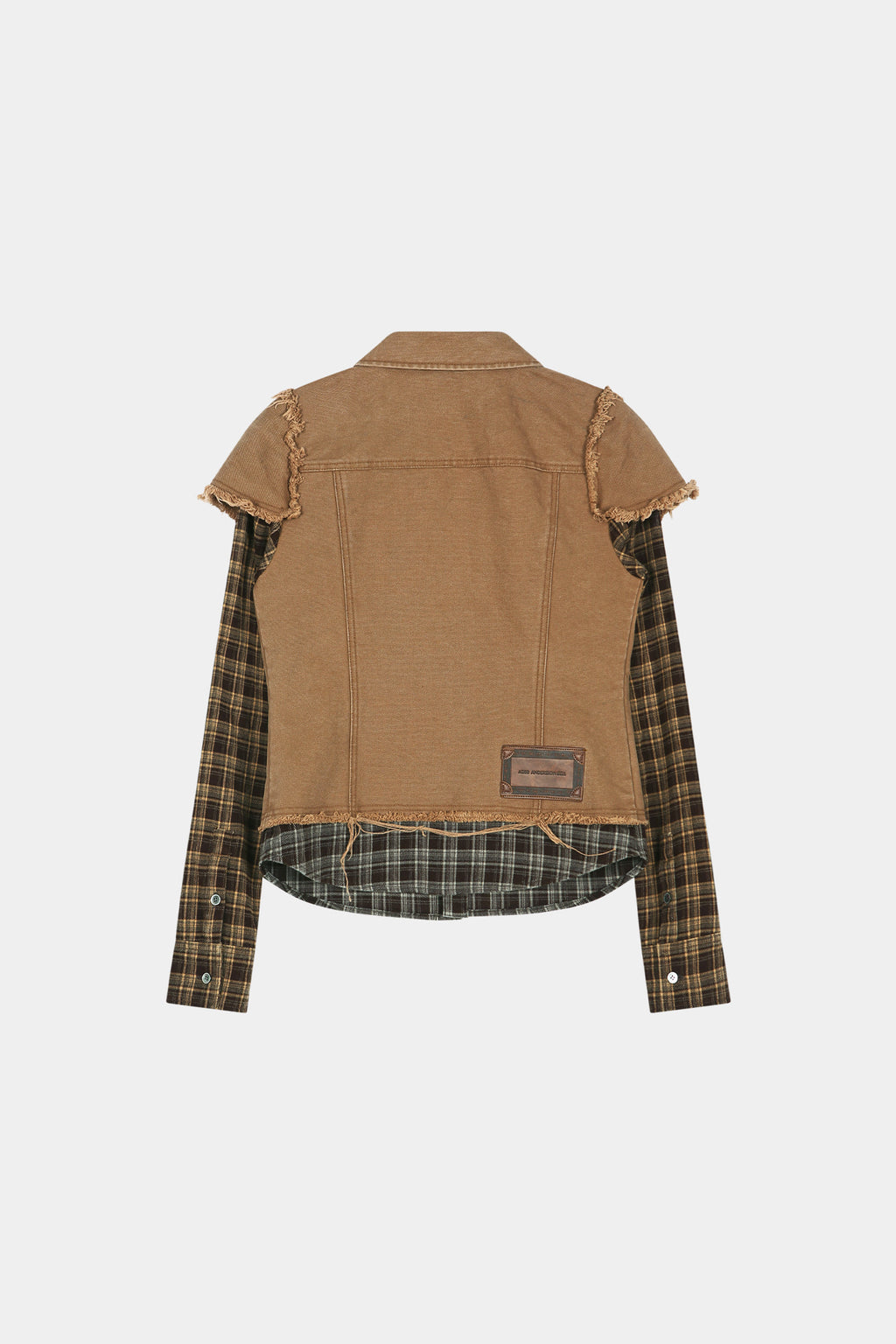 Andersson Bell - Layered Studded Vest Shirt (brown) (Brown) product image 10 | TRAB K-Fashion Australia