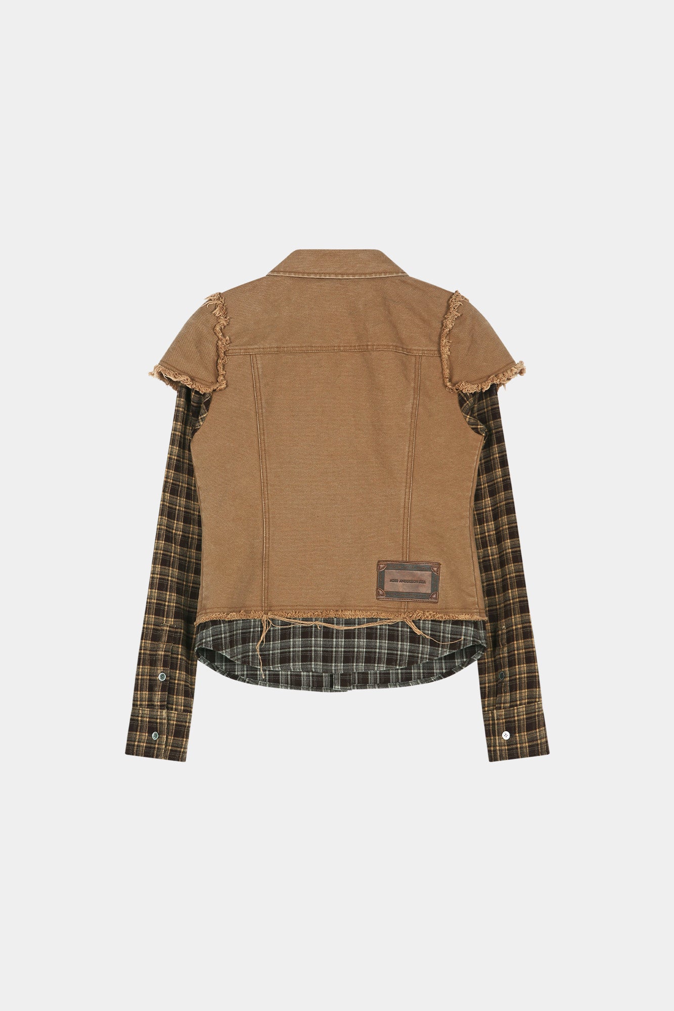 Andersson Bell - Layered Studded Vest Shirt (brown) (Brown) product image 10 | TRAB K-Fashion Australia