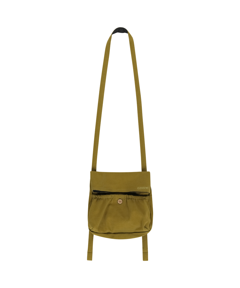 Coyseio - Folding Sweat Cross Bag (Olive) product image 1 | TRAB K-Fashion Australia