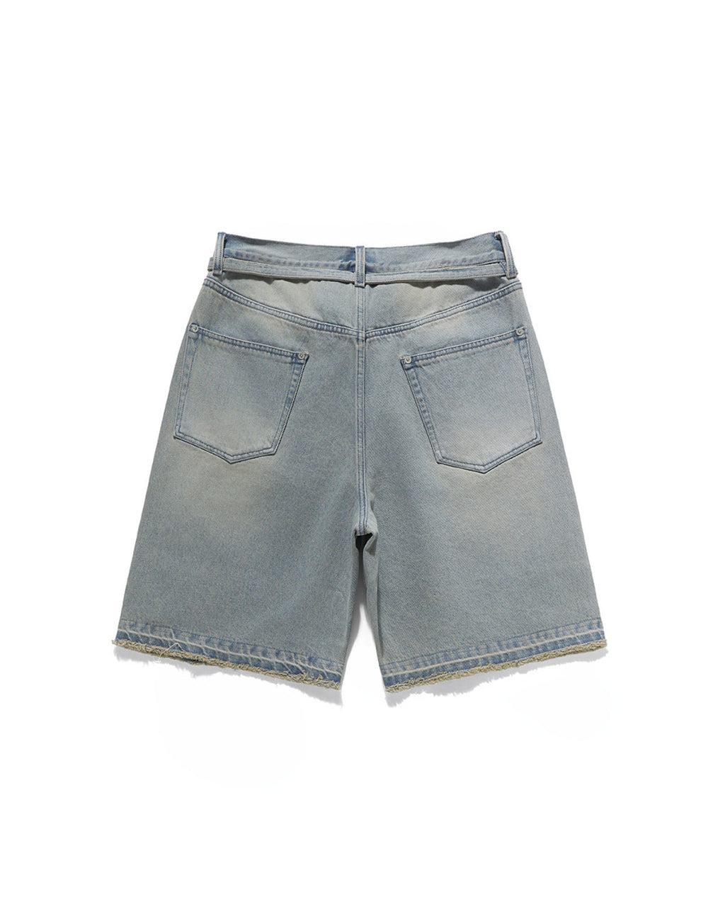 Eastlogue - Curved Outlaw Shorts (Light Indigo) product image 6 | TRAB K-Fashion Australia
