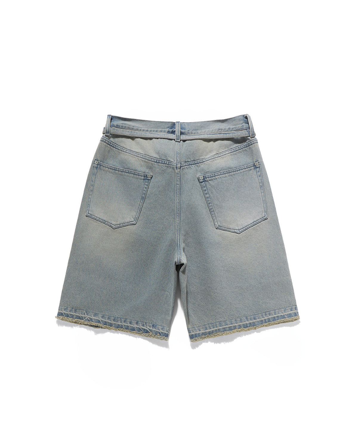 Eastlogue - Curved Outlaw Shorts (Light Indigo) product image 6 | TRAB K-Fashion Australia