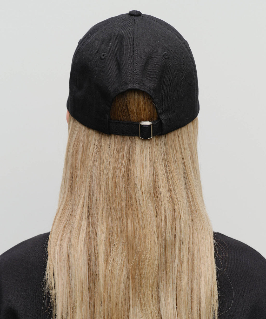 Marithe & Francois Girbaud - Regular Logo Covered Cap (Black) product image 6 | TRAB K-Fashion Australia