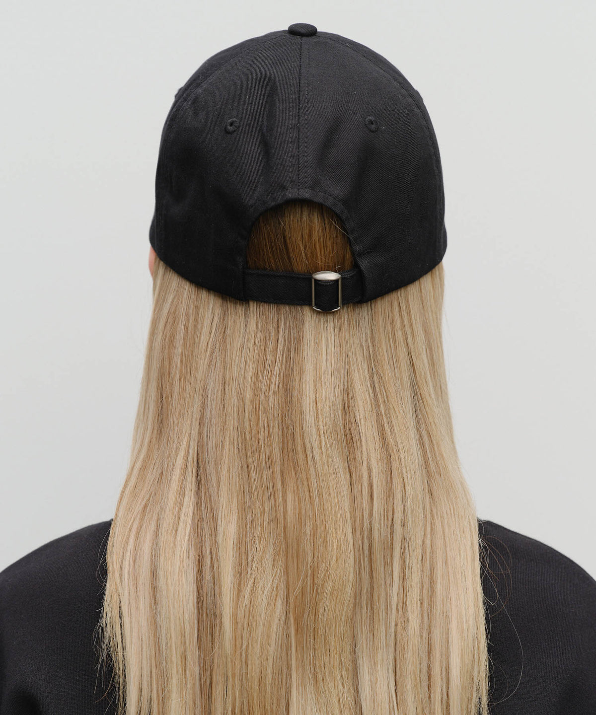 Marithe & Francois Girbaud - Regular Logo Covered Cap (Black) product image 6 | TRAB K-Fashion Australia