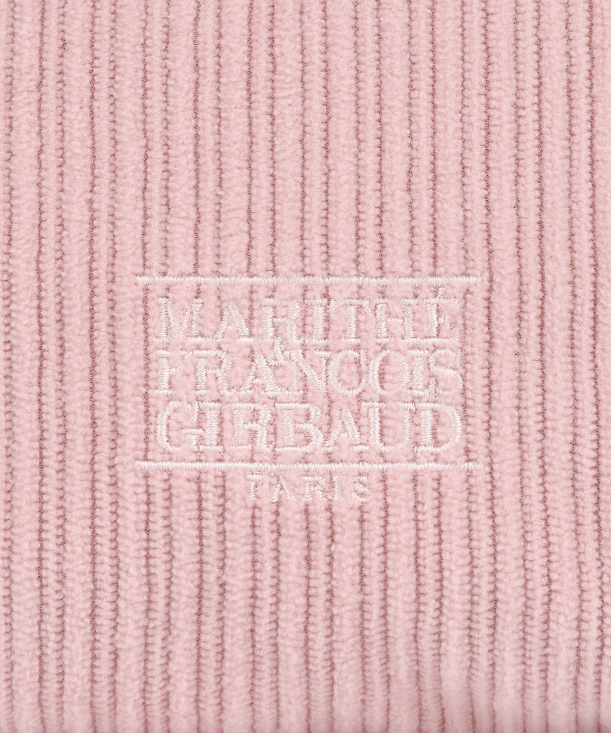 Marithe & Francois Girbaud - Classic Logo Corduroy Pouch (Pink) product image 4 | TRAB K-Fashion Australia