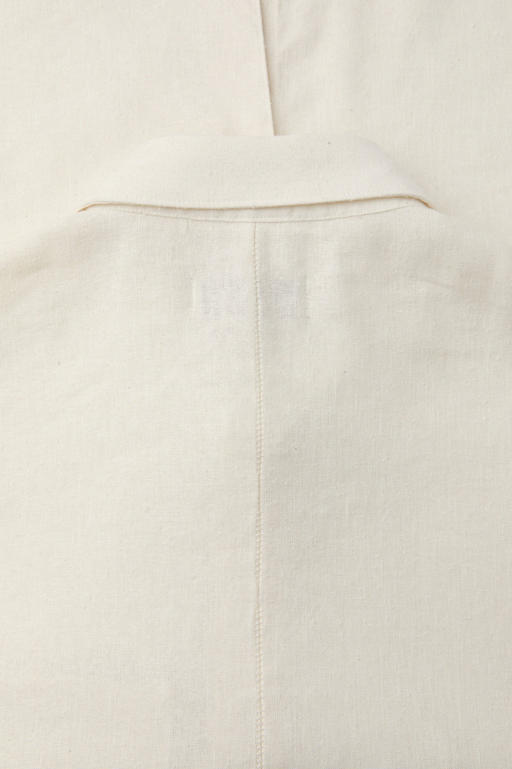 Coor - Linen Silk Cutted Shirt (Ivory) product image 6 | TRAB K-Fashion Australia
