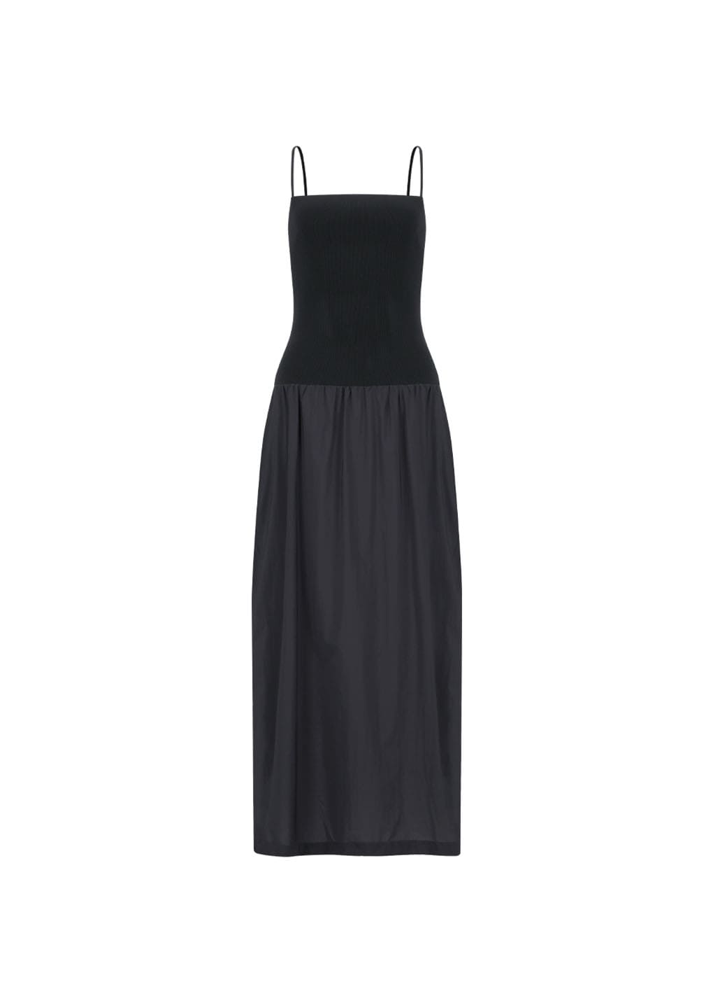 Amomento - Nylon Knit Maxi Dress (Charcoal) product image 5 | TRAB K-Fashion Australia