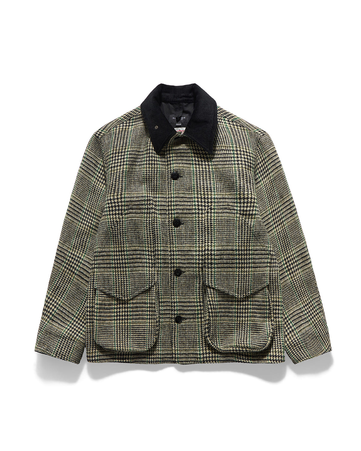 Eastlogue - Folkman Hunting Jumper (Black & Beige Wool Check) product image 6 | TRAB K-Fashion Australia