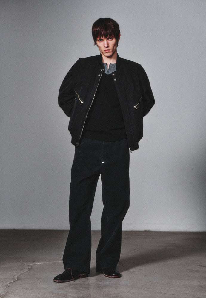 Art if acts - Garment-Dyed MA-1 (Black) product image 6 | TRAB K-Fashion Australia