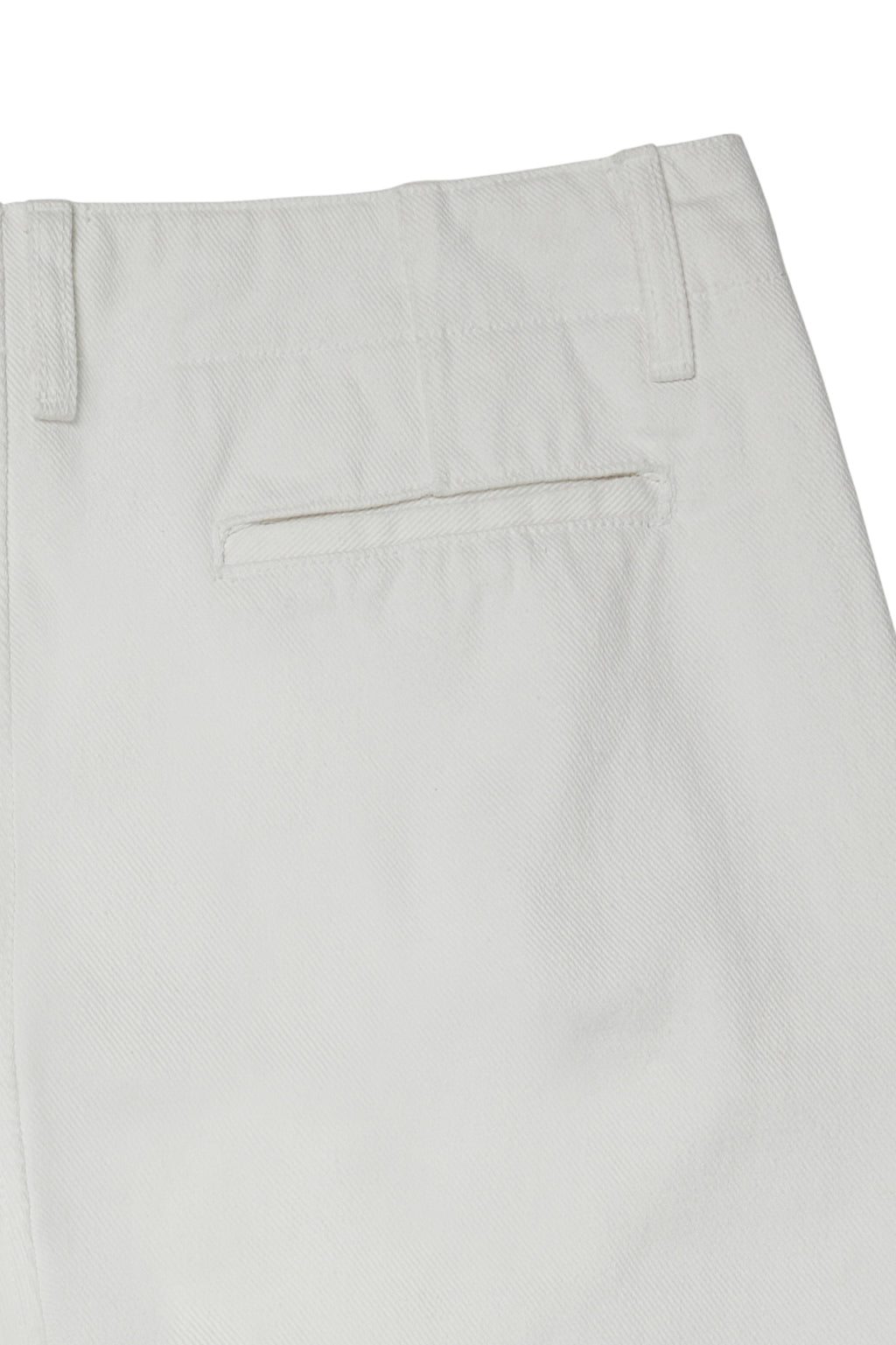 Deinet - Deinet Curved Denim Pants (White) product image 5 | TRAB K-Fashion Australia