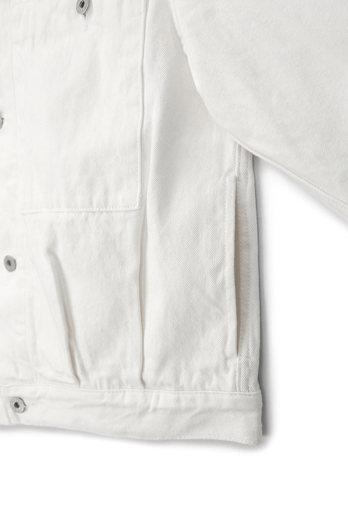 Art if acts - Trucker Denim Jacket (Off White) product image 12 | TRAB K-Fashion Australia