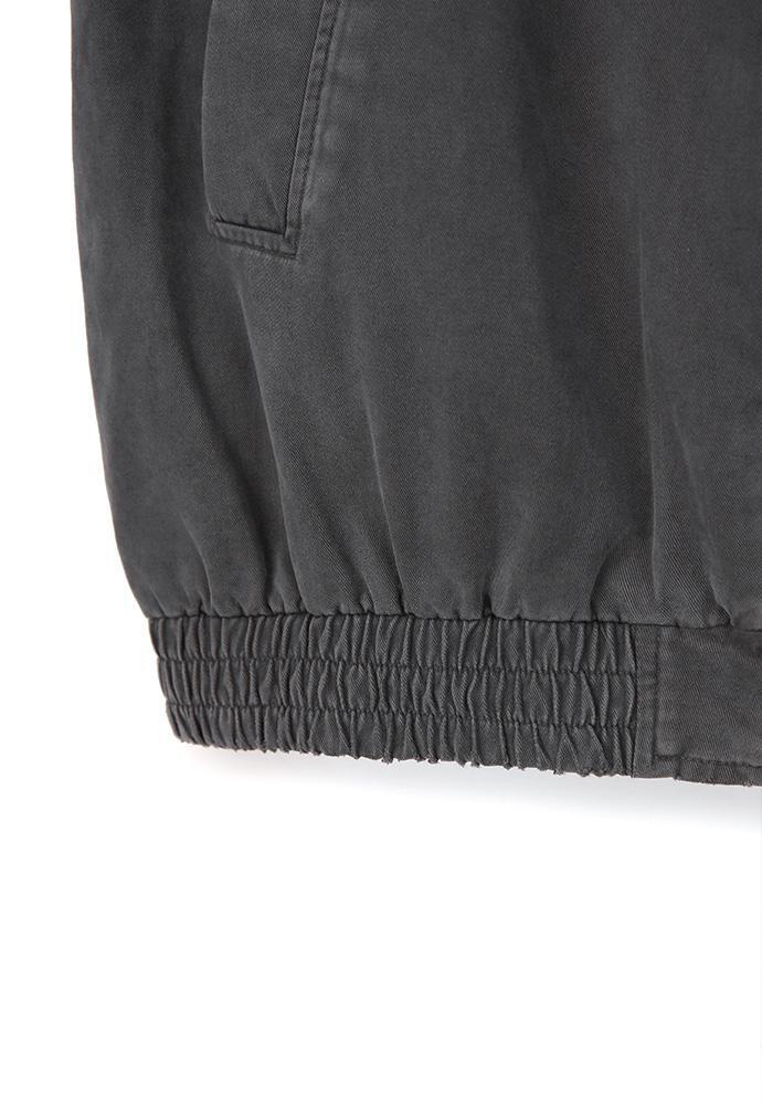 Art if acts - Washed Leather Collar Jacket (Charcoal) product image 14 | TRAB K-Fashion Australia