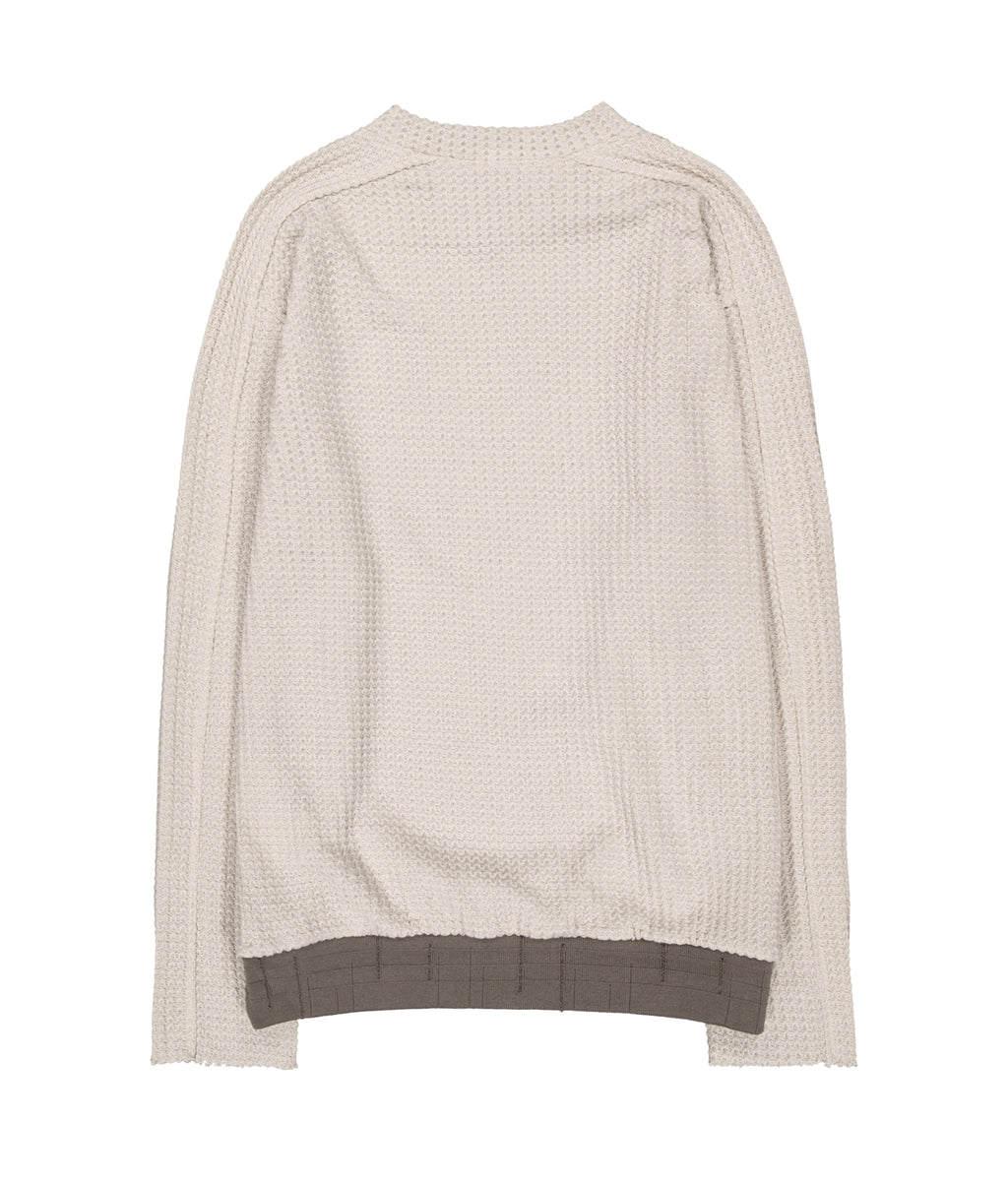XLIM - Ep.8 01 Knit (Dusty Grey / Light Brown) product image 6 | TRAB K-Fashion Australia