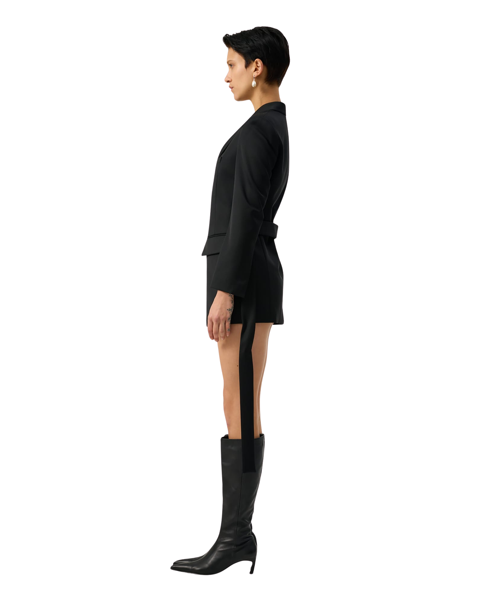 Kimhe Kim - Id Double-Breasted Blazer (Black) product image 9 | TRAB K-Fashion Australia
