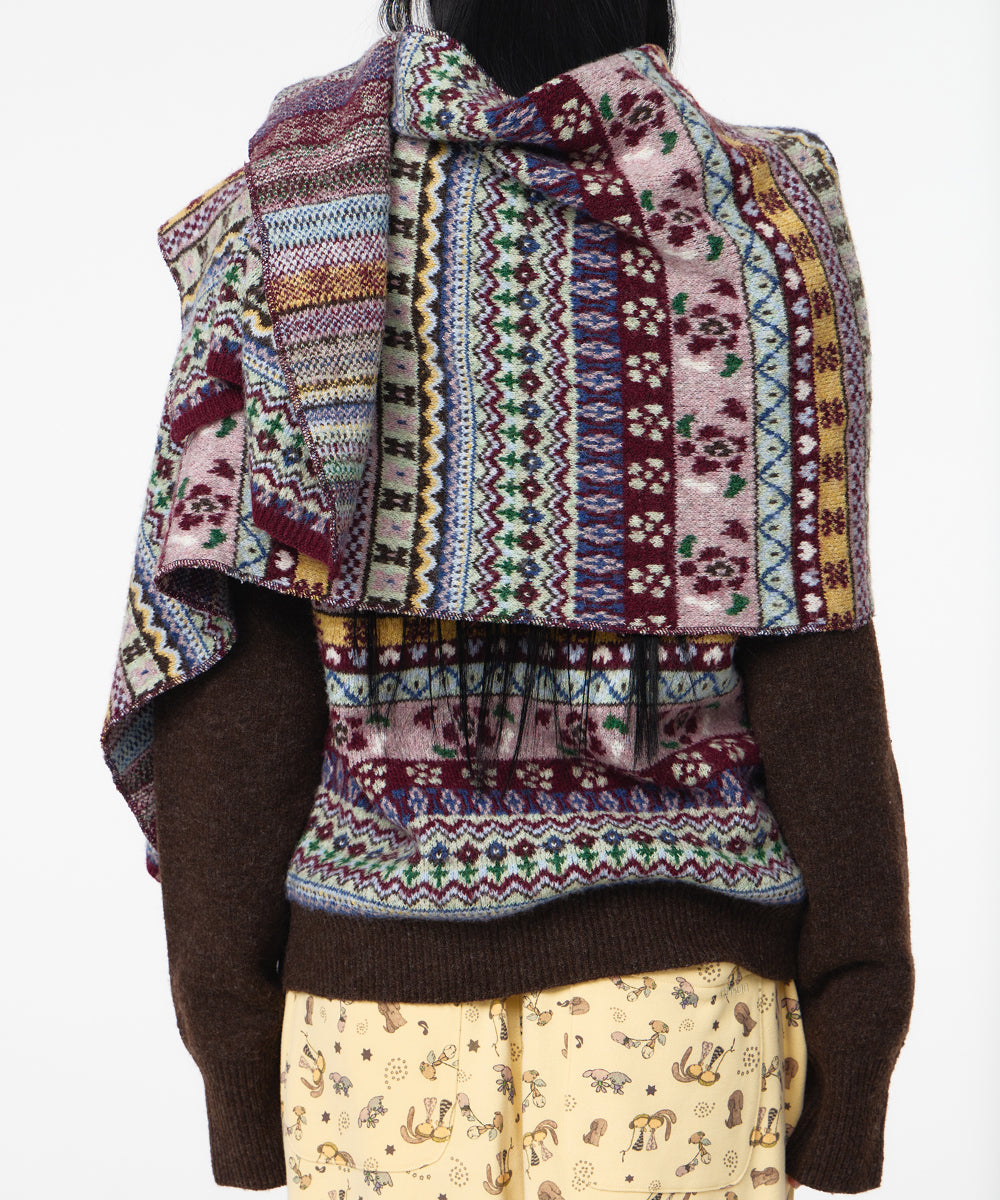 Coyseio - Cottage Knit Cardigan (Brown) product image 9 | TRAB K-Fashion Australia