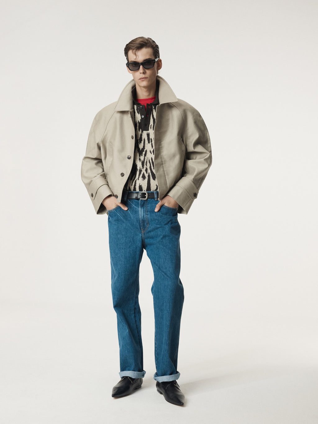 Recto - Straight Fit Denim Pants (Blue) product image 9 | TRAB K-Fashion Australia