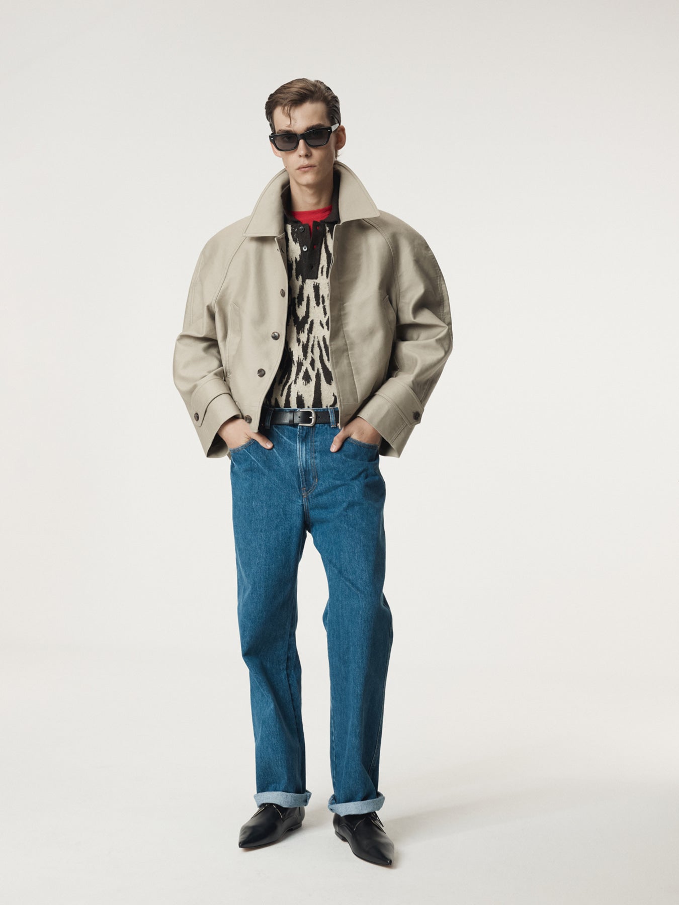 Recto - Straight Fit Denim Pants (Blue) product image 9 | TRAB K-Fashion Australia