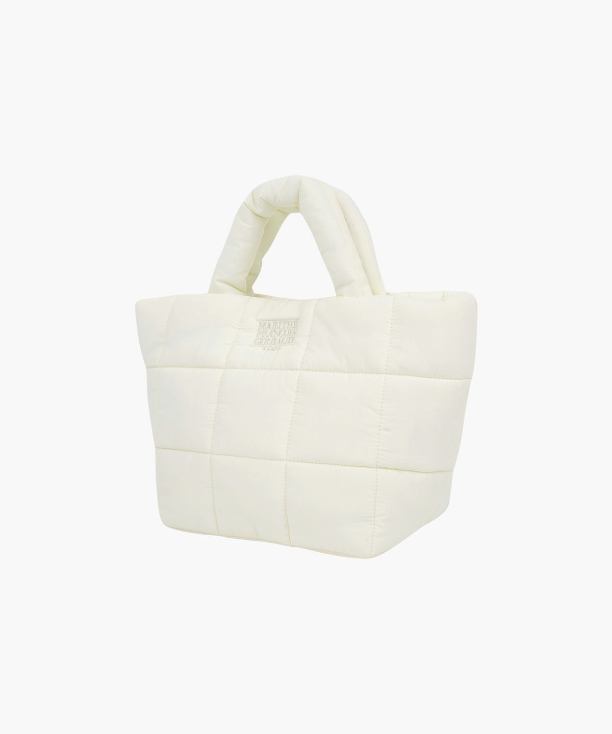Marithe & Francois Girbaud - Classic Logo Padding Bag (Ivory) product image 2 | TRAB K-Fashion Australia