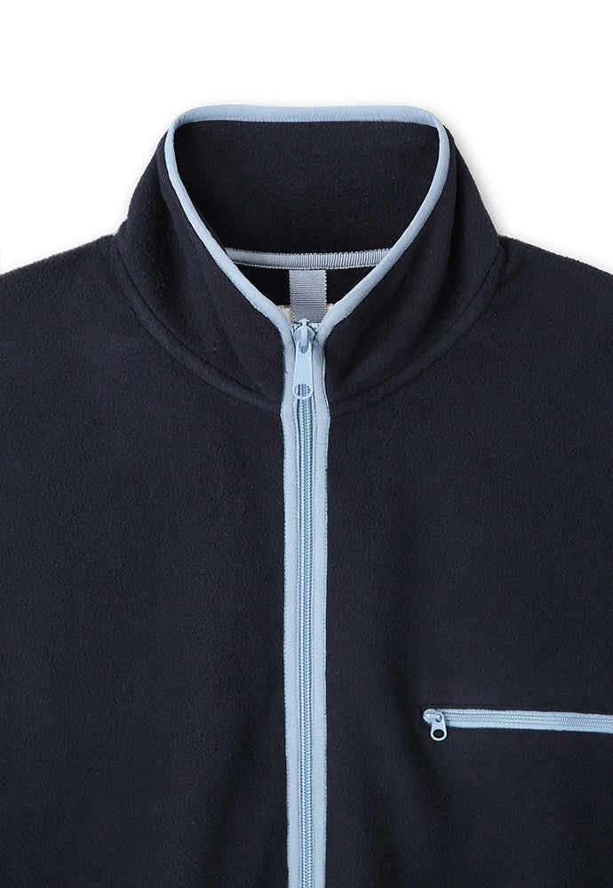 Art if acts - Fleece Half Zip Pullover (Navy) product image 8 | TRAB K-Fashion Australia