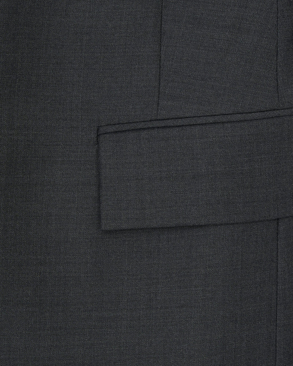 Kimhe Kim - Collarless Wool-Blended Jacket (Grey) product image 9 | TRAB K-Fashion Australia