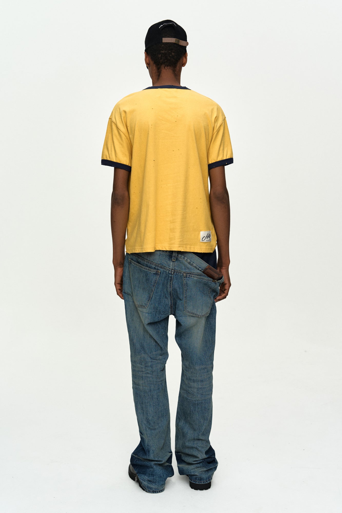 Andersson Bell - (essential) Adsb Logo Patch Ringer T-Shirt (Essential) product image 4 | TRAB K-Fashion Australia